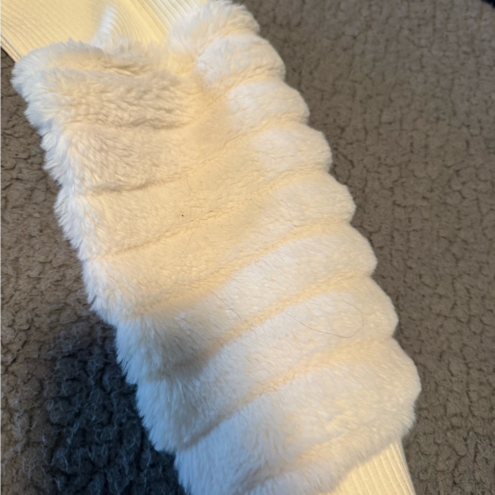 Doe & Rae Cream Ribbed Knit Top - Picture 3 of 4